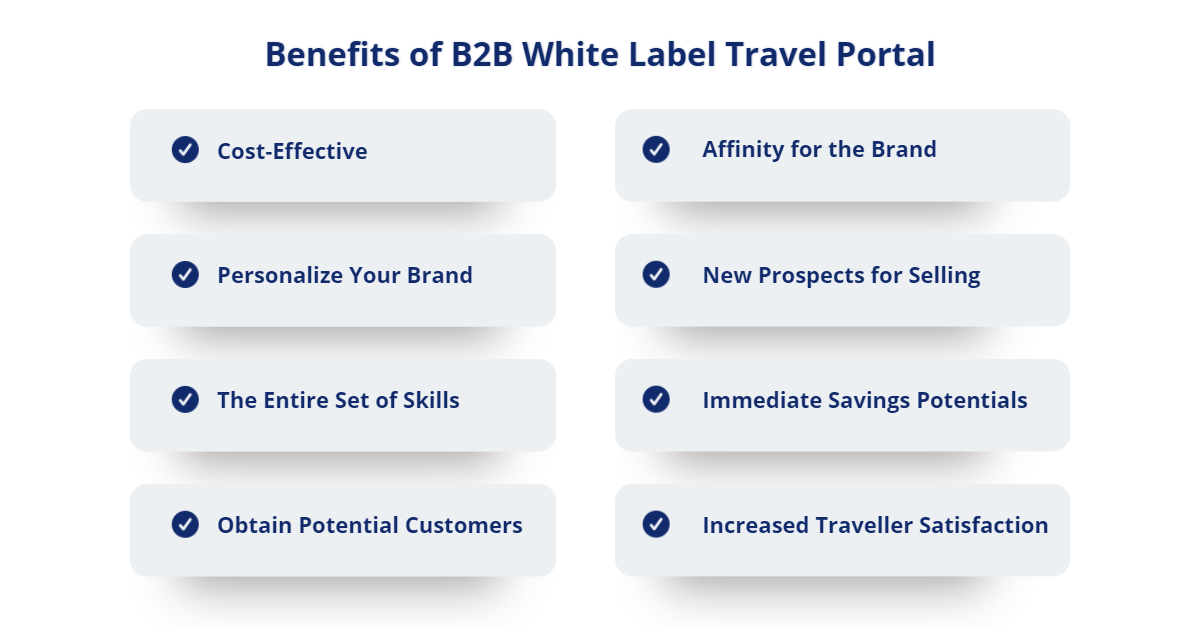 What are the advantages of a white label travel portal?